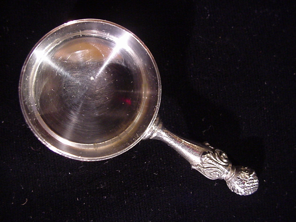 VINTAGE DECORATIVE TOWLE EP 3232 SILVER PLATED COFFEE SCOOP MEASURING