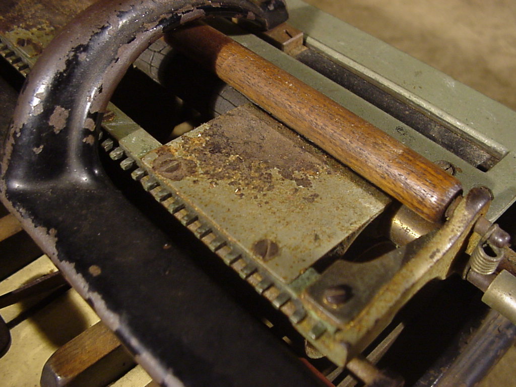 ANTIQUE HALL BRAILLE TYPEWRITER ONE OF THE FIRST 100 PRODUCED EVER