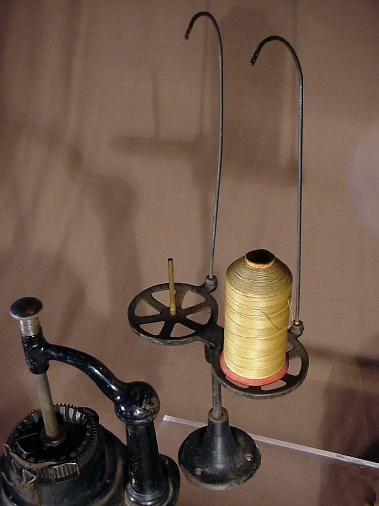 Antique Tuttle circular Knitting Machines w Ribber attachment, Lamb Co