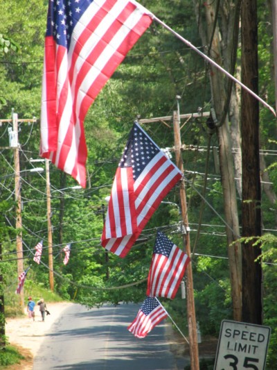 Flags-along-Sturbridge-Road