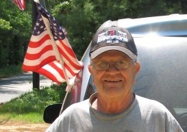 Jack-Normand-with-his-truck-carrying-the-veterans-plates