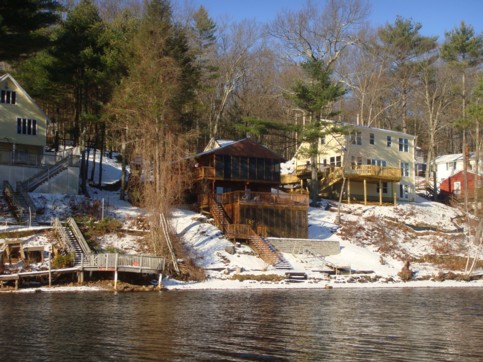 Bradford Noble residence on Sandy Beach Road