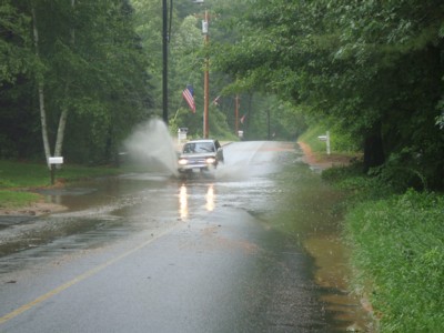 Puddle on Sturbridge Road