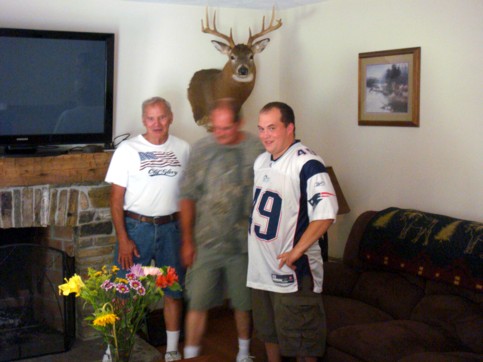 From left to right, Herbert S. Perry (Stu), Herbert J. Perry Sr., Herbert J. Perry Jr. (Herb)