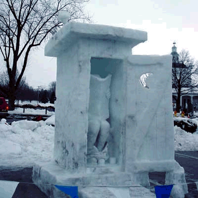 Snow-out-house-artist-unknow