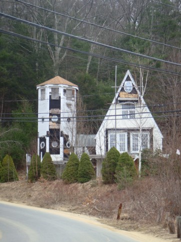 A-frame house unfinished for the last 25 years