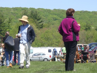 Beautiful setting of the many fields between the rolling hills