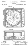 Yale Lock Manufacturing Company Emory Stockwell Patent May 31, 1887, number 363,920 Time Lock